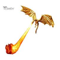 Durable PLA Dragon Model 3D Printed Fire-Breathing Bookshelf Decor, Fantasy Nook Light, Flying Figurine Detailed Winged Beast Sculpture with S