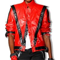 Michael Jackson Thriller Baisūs Kostiumai Raudona Odinė Striukė Moterims Vyrams Suaugusiems Suknelė Helovinas Kalėdos XXS black