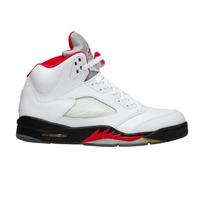 Air Jordan 5 Retro 'White Fire Red' 2013 42.5 white