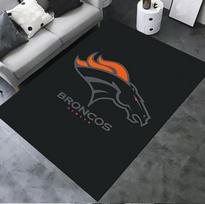 Denver Broncos Carpet Rug For Living Room Bedroom Home Sofa Decorationkids Play Nonslip Floor Mat 60x90cm( 23x35in ) gray