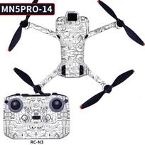 Full Body Sticker for DJI Mini 5 Pro Drone Dedicated Decor Skin Waterproof Decals Prevents Oxidation Cover Accessories