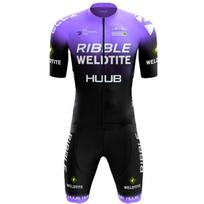 One-piece Cycling Suit, Triathlon Onesie, Short-sleeved Bicycle, Breathable and Quick-drying Pulley Clothing S