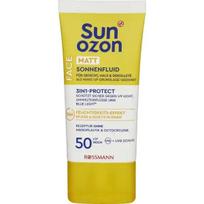 Rossmann Sun Ozone Classic Apsauginis skystis nuo saulės LSF50 50ml white