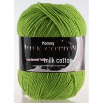 Milk Cotton Yarn: Medium Fine 3-Strand for Crochet & Knitting - Perfect for Dolls, Blankets, Baby Sweaters, DIY Projects
