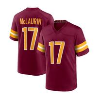 Washington Commanders Football Jersey - Jayden Daniels Terry McLaurin Frankie Luvu Mens Game Vapor Stitched L
