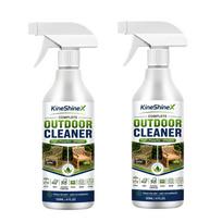 Outdoor Cleaner Spray Multi Surface Outdoor Cleaning Liquid For Patio Deck Furniture Fence Brick Stone 2pc
