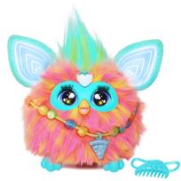 Hasbro Furby Coral Interactive Toy for Boys and Ages Includes 15 Fashion Animatronic Electric Plush Authentic New Model Voice-Activated Girls, 6+,