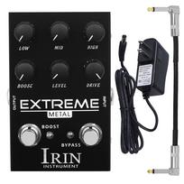 IRIN EXTREME Metal Distortion AN-42 Guitar Effect Pedal High Gain Overdrive Effects Pedal Electric Guitar Accessories Parts AN-42 With US Plug