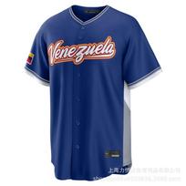 2026 Baseball World Cup Embroidery Jersey 99 56 21 Team Sports L blue