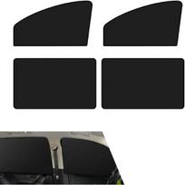 4Pack Magnetic Car Window Shades, Strong Light Blocking UV Protection Privacy Curtains, Universal Auto Interior Accessory, Essential for Baby 4 PCS juoda