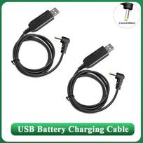 BaoFeng UV-S9 UV-5R+PLUS USB Charger Cable UV-5R UV-82 Battery Charger Cable For UV10R BF-B3 Plus AR-152 Walkie Talkie Accessory