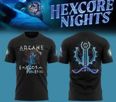 Hexcore Nights Arcane Limited Edition 3D T-Shirt L blue
