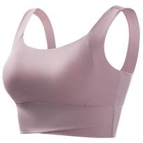 High Impact Sports Bras for Women High Support Padded Sports Bra Workout Fitness Crop Top for Women Racerback Bra for Yoga M ryškiai rožinė
