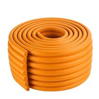 Children Protection Foam Bumper Furniture Table Edge Guard Strip Desk Corner Protector Baby Safety oranžinė