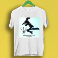 Chris Cornell Scream Cotton Gift For Fan White S-2345XL Unisex T-shirt TMB1056 L white