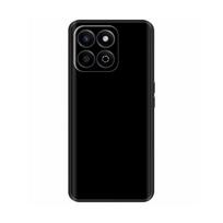 For Honor 200 Smart 5G dėklas Minkštas skystas silikoninis telefono apvalkalas ant Honor X7C Honor200 Smart 200Smart dangtelis Lengvi dėklai Honor X7C black