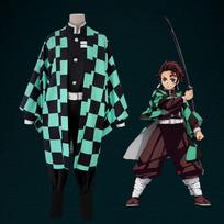 Madingi anime kostiumai moterims ir vyrams Kimono Cosplay kostiumų Kimono Helovino rinkiniai 130cm blue