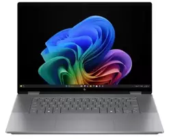 Nešiojamas kompiuteris HP OmniBook X Flip 2-in-1 NG AI 16 - Ryzen AI 5 340 | 16'' 2K OLED Touch | 16GB | 1TB | W11H | Gray | C3BX6EA