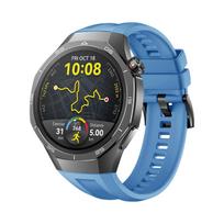Silikoninis dirželis Huawei Watch GT5 Pro 46mm Laikrodžio apyrankė Huawei Watch GT5 Pro 46mm Išmaniajam laikrodžiui Riešo juostelės Priedai 22MM gray