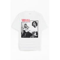 Nirvana Trio Graphic T-Shirt Men Women Oversized Streetwear Hip Hop Y2k Short Sleeve Casual Loose High Quality Comfortable Female Male Clothing XXXXL black
