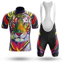 Graffiti Cycling Bib Shorts High-Waisted Biking Bicycle Bibs Pants MTB Cycling Clothing Man with Pockets Summer Breathable Cycling Suit Set 2026 XL gray