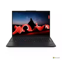 Nešiojamas kompiuteris Lenovo ThinkPad L16 Gen 1, AI PC, 16" WUXGA, Intel Core Ultra 5 125U, RAM 16GB, 512GB SSD, Intel Graphics, Windows 11 Pro, Black 21L3005HMX