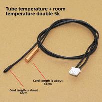 Dual 5K Dual 10K Temperature Sensor For TCL Mitsubishi Heavy Industries Wall‑Mounted Air Conditioner AC Replacement Spare Part