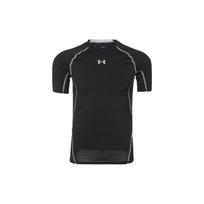 Under Armour Men's HeatGear Armour Short Sleeve Compression Shirt 1257468-001 S black