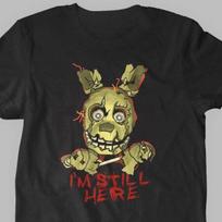 I'm Still Here Springtrap Five Nights At Freddy's Short Sleeve T-Shirt B8146 3XL beige