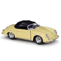 WELLY 1/24 Porsche 356A Speedster Lydinio Automobilio Modelis Diecast & Žaislinės Transporto Priemonės Kolekcionuoti Automobilio Žaislą Berniuko Gimtadienio Dovanos smėlis