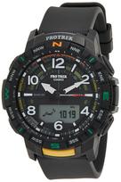 CASIO PRO TREK PRT-B50-1 Men's Watch, Quad Sensor, Bluetooth Smartphone Link, Compass/Barometer/Altimeter/Thermometer/Step Counter gray