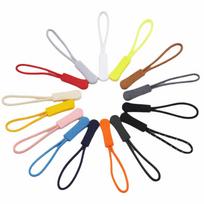 150 Pcs Lock Mechanism Zip Clip Buckle 15 Colors Slider Cord Rope Puller Zipper Pulls  for Bag EDC Cord