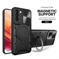 Skirtas Samsung Galaxy S21 Plus dėklui, atsparus smūgiams šarvai, magnetinis laikiklis, žiedinis telefono dėklas, skirtas Galaxy S 21 FE S21 Ultra S21FE galinis dangtelis For Galaxy S21 Plus