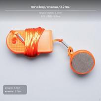 Treadmill Safety Lock Magnetic Emergency Stop Key, Orange, MultiSize Small Round 2.6cm Large Round 3.2cm beige