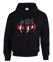 hoodie-Casual Pullover Sweatshirt Arctic Monkeys Punk Rules Rock Music Hooded hoodie-Casual Pullover Sweatshirt Black -31161 -SW M black