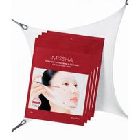 Missha Pdrn Nad Repair Taping Gel Mask 4 Sheets FREE red
