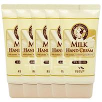 Man with Flowers Milk Hand Cream 80ml x 5 beige