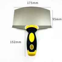 Arc Ash Shovel Durable Paint Feed Filling Scraper Painters Tool Putty Shovel  Construction Worker L-Curved shape