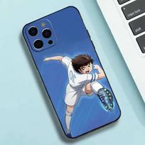 Anime Šaunus C-Kapitonas T-Tsubasa Telefonų dėklas Silikoninis Minkštas Skirtas IPhone 17 16 15 14 13 12 11 X XR Plus Pro Max Plus iPhone17
