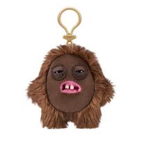 Fuggler Minkšti pliušiniai lėlių raktų pakabukai Baisus šypsenas Mieli dantys Monstro pakabukas Fugg Animacinis juokingas kuprinės raktų pakabuko priedai Dovanos11CM brown