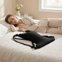 WornonBody Chest Support Pillow Adjustable Straps Contoured SatinLike for gray