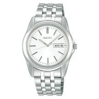 [Seiko laikrodis] Laikrodis Seiko Selection Vyriškas kvarcinis laikrodis SCXC007 Sidabras white