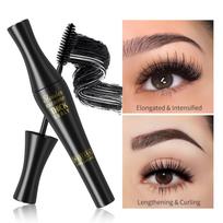 New Designer Big 5D Silk Fibe Mascara Lengthening Eyelash Extension Eye Lashes Brush Waterproof Beauty Makeup 1Pcs beige