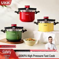 ukk German Style 6L Pressure Cooker black
