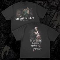 Silent Hill Cotton Graphic T Shirt Black Horror Game Streetwear Unisex gothic 4XL gray