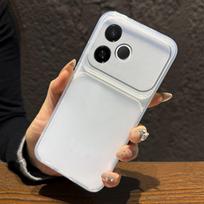 Ultra-Thin Matte Metallic Back Cover for OPPO A6c Heavy Duty Camera Protection Case OPPO A6c gray