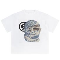 Streetwear Juokingi Grafiniai Marškinėliai Medvilniniai Marškinėliai Unisex Viršūnės Vasariniai Marškinėliai Trumpomis Rankovėmis 3XL balta