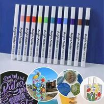 Acrylic Paint Marker Pens for Drawing, Coloring and Craft Decoration 48 pcs