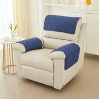 Reguliuojamo krėslo galvos atramos užvalkalas Sofos porankio užvalkalas su kišenėmis Fotelio sofos galvos atramos apsauga Funda Sofos užvalkalas Baldų apsauga 1 Seater(3pcs)