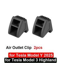 Launch Fit For Tesla Model Y Juniper 2026 Model 3 Highland Air Vent Freshener Clip Aromatherapy Holder Mount Car Gadget Stand HD black